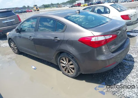 2014 Kia Forte Lx из США, поврежденный, VIN KNAFX4A61E5161075
